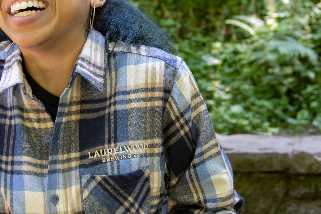 Laurelwood Brewing Co. - Flannel Long Sleeve Shirt